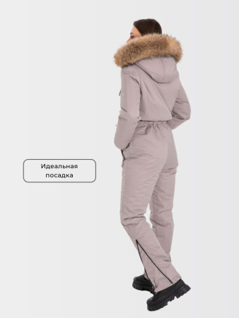 Комбинезон женский зимний Престиж Тауп